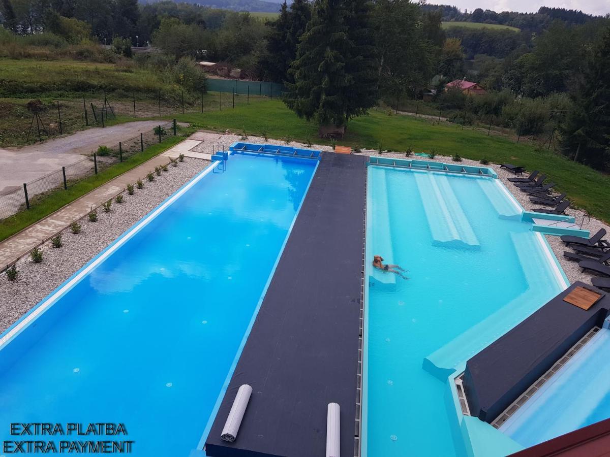 Lipno Wellness - Frymburk C104 Privat Family Room Buitenkant foto